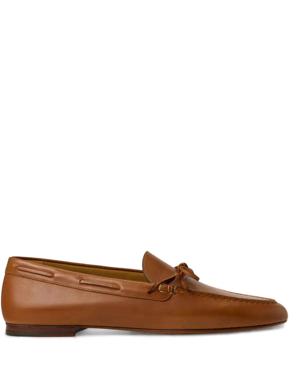 

Лоферы с бантом Ralph Lauren Purple Label, коричневый