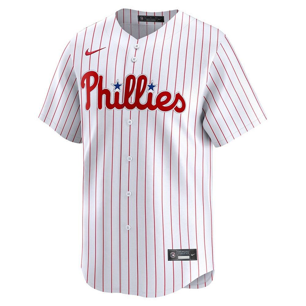 Молодежная футболка Nike Bryce Harper White Philadelphia Phillies Home Limited Player, цвет Phl White — фото 3