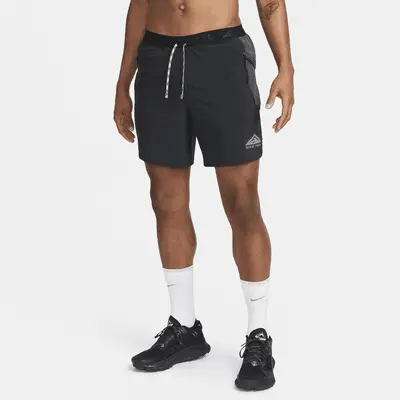 

Шорты Nike Trail Second Sunrise, цвет Black/Dark Smoke Grey/White