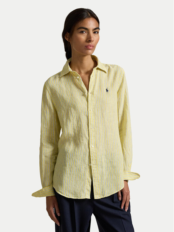 

Рубашка regular fit 211A96158002 Polo Ralph Lauren, желтый