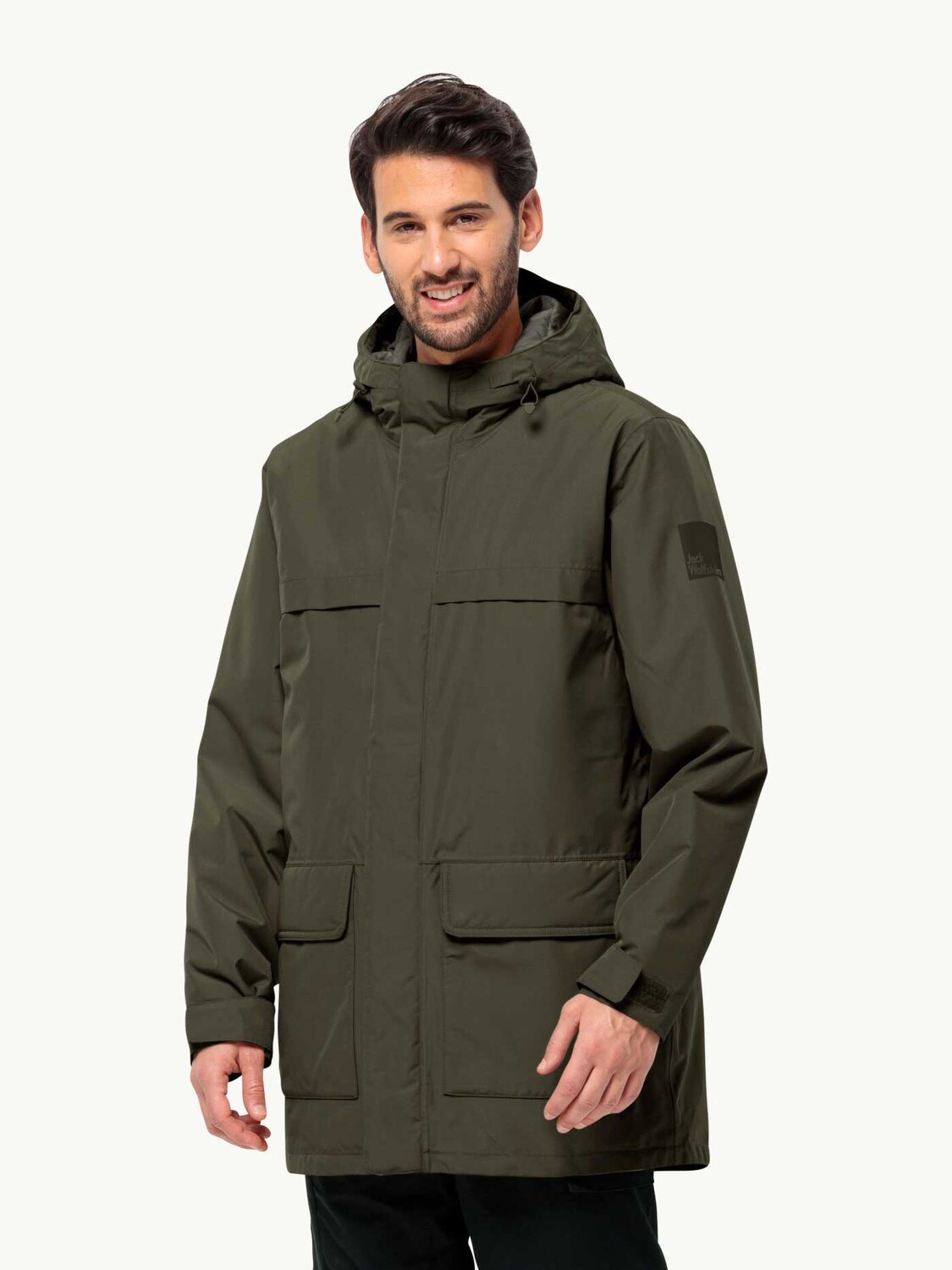 

Куртка Jack Wolfskin WINTERLAGER PARKA M, зеленый