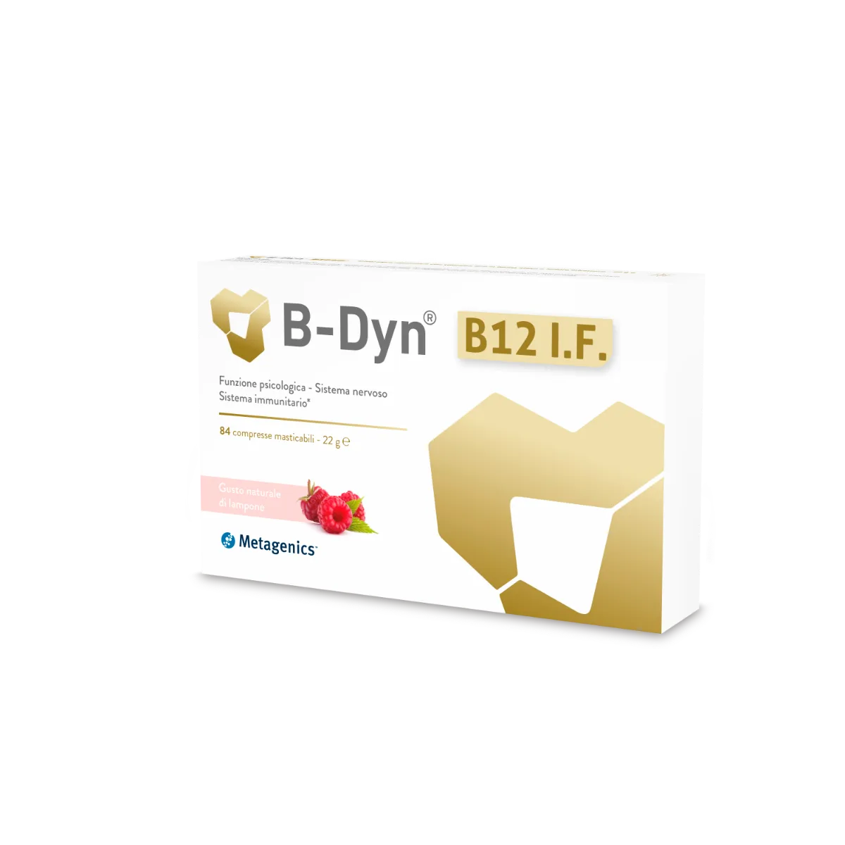 

B-Dyn B12 IF 84 Жевательные таблетки с добавкой витамина B12 Metagenics