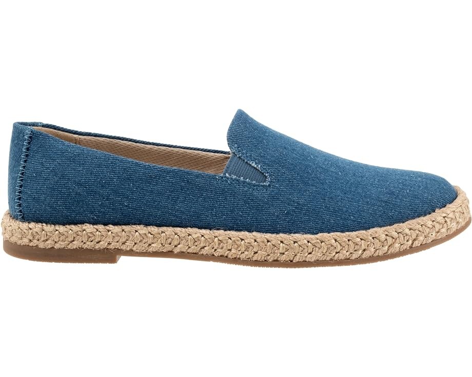 Туфли на плоской подошве Trotters Poppy, цвет Bluejean Text — фото 4