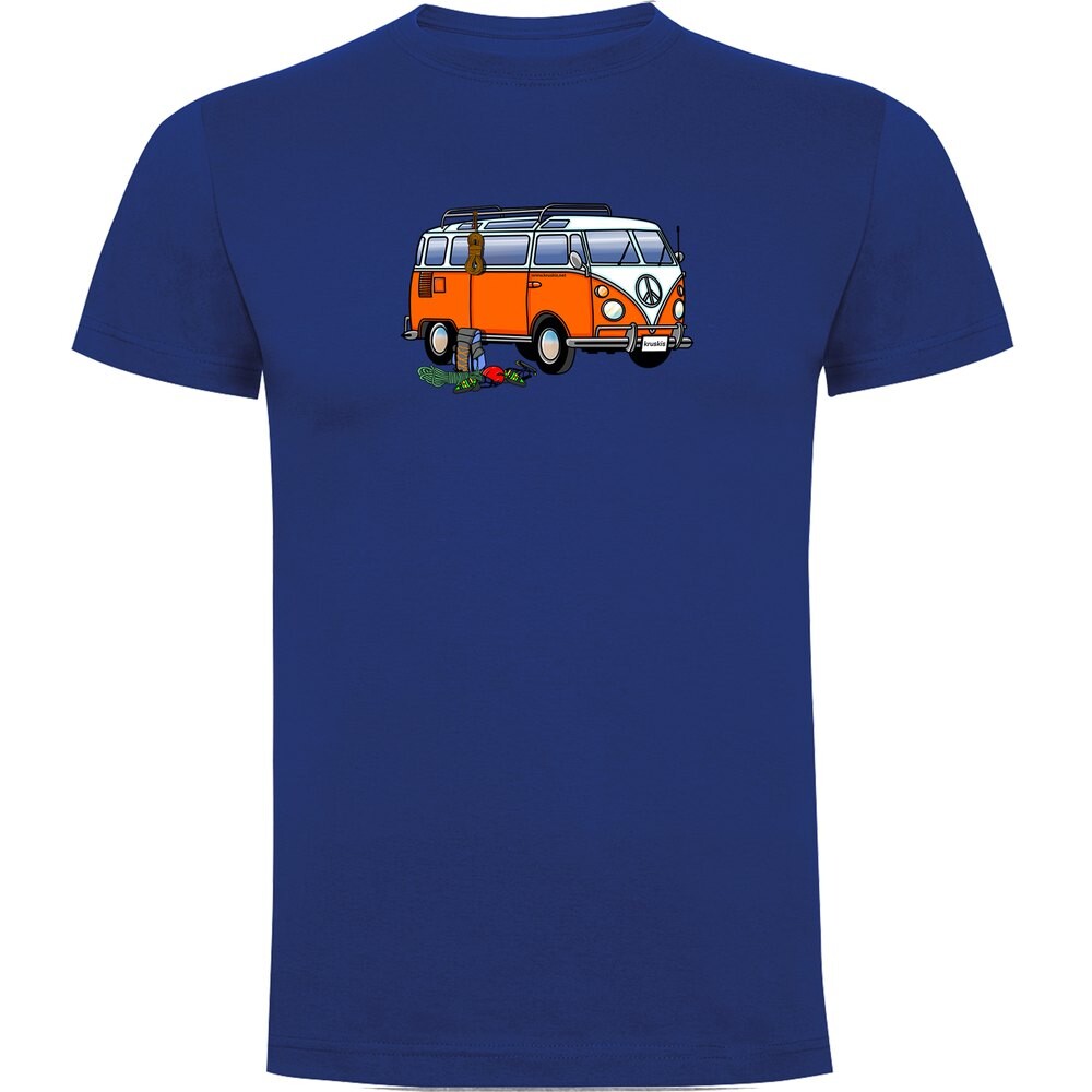 

Футболка Kruskis Hippie Van Climbing, синий