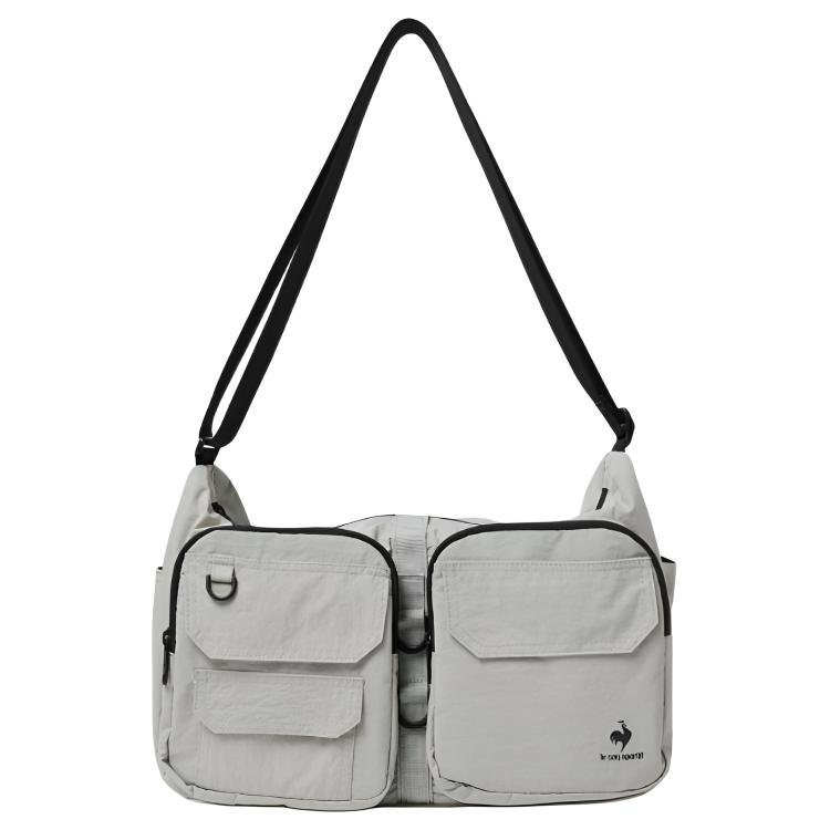 

Le Coq Sportif Нейлоновые сумки через плечо, стандартные, мужские, серые