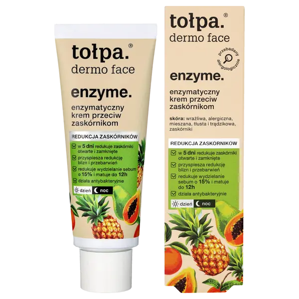 Крем для лица Tołpa — Ферментативный против черных точек, Dermo face enzyme, 40 мл — фото 3