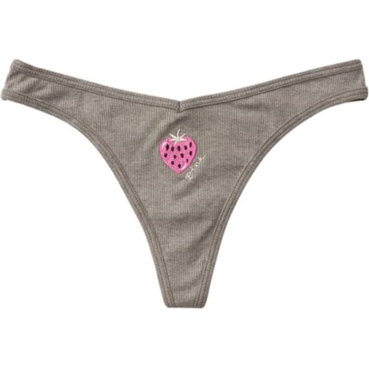 

Женские трусы 1 упаковка серые Victoria's Secret, серый