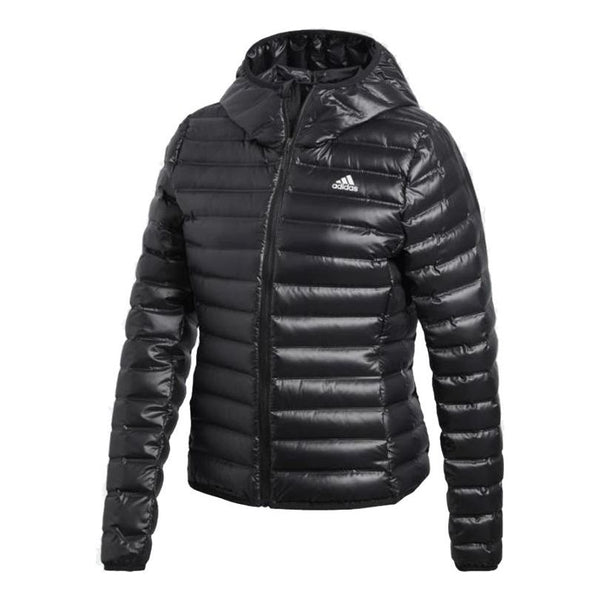 

Куртка (WMNS) adidas logo Casual Outdoor Stay Warm Sports Black Down Jacket, черный