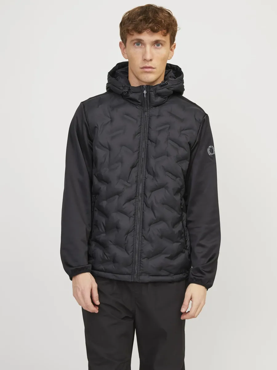 

Гибридная куртка Jack & Jones "JCOHEAT HYBRID JACKET NOOS", с капюшоном, черный