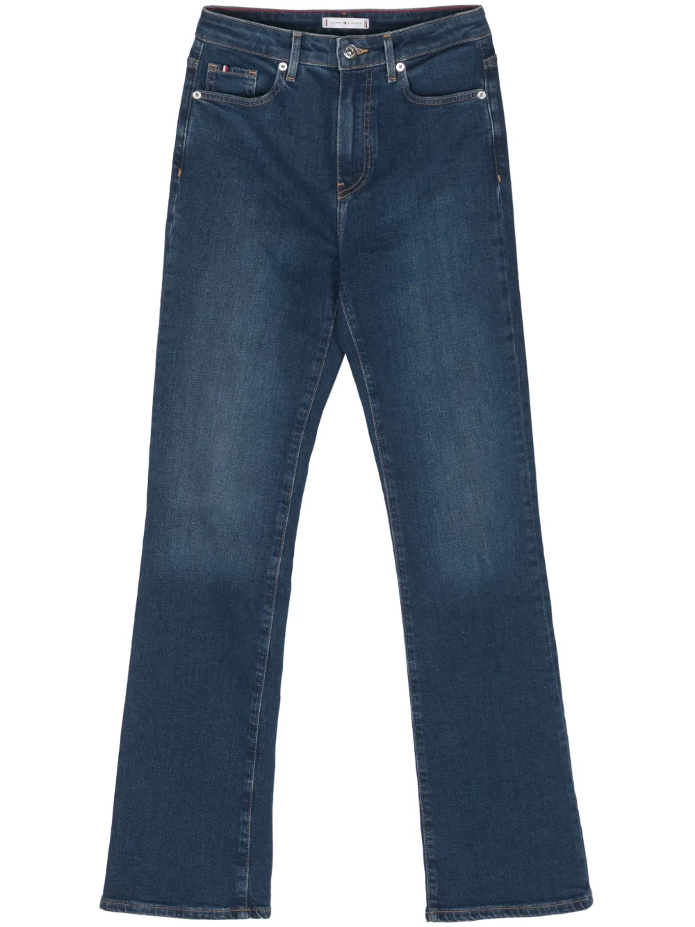 

Джинсы bootcut с завышенной талией Tommy Hilfiger, синий