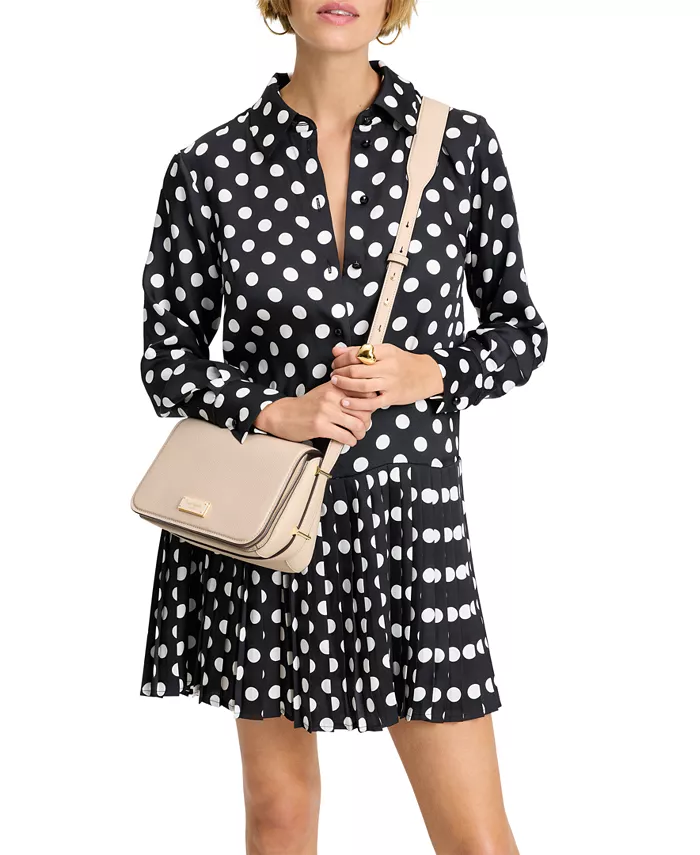 

Лив Маленькая Кожаная Сумка Через Плечо kate spade new york, черный