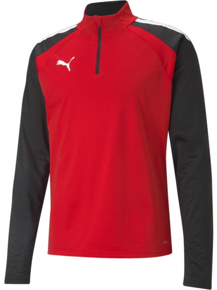 

Свитер TeamLIGA 1/4 Zip Top красного цвета Puma