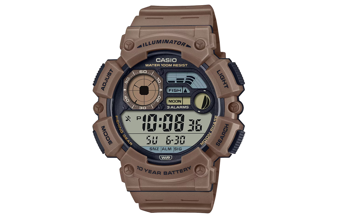 

CASIO Часы Men DIGITAL Series 50.1mm Coffee Watch WS-1500H-5AV