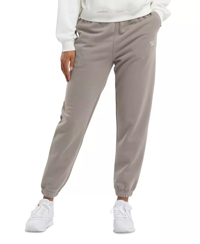 

Женские флисовые спортивные штаны Jogger Reebok, серый