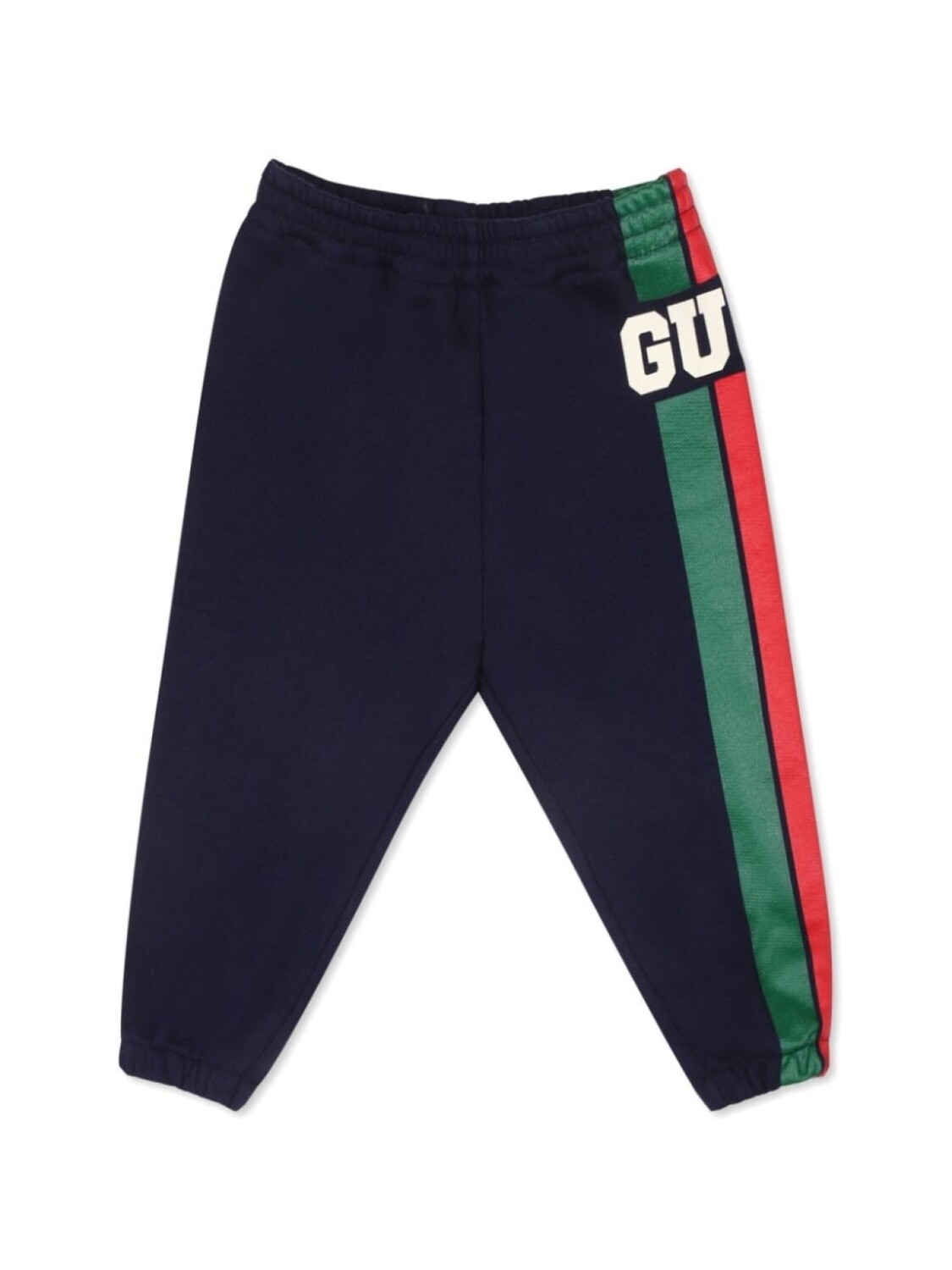 

Gucci Kids брюки с логотипом, синий