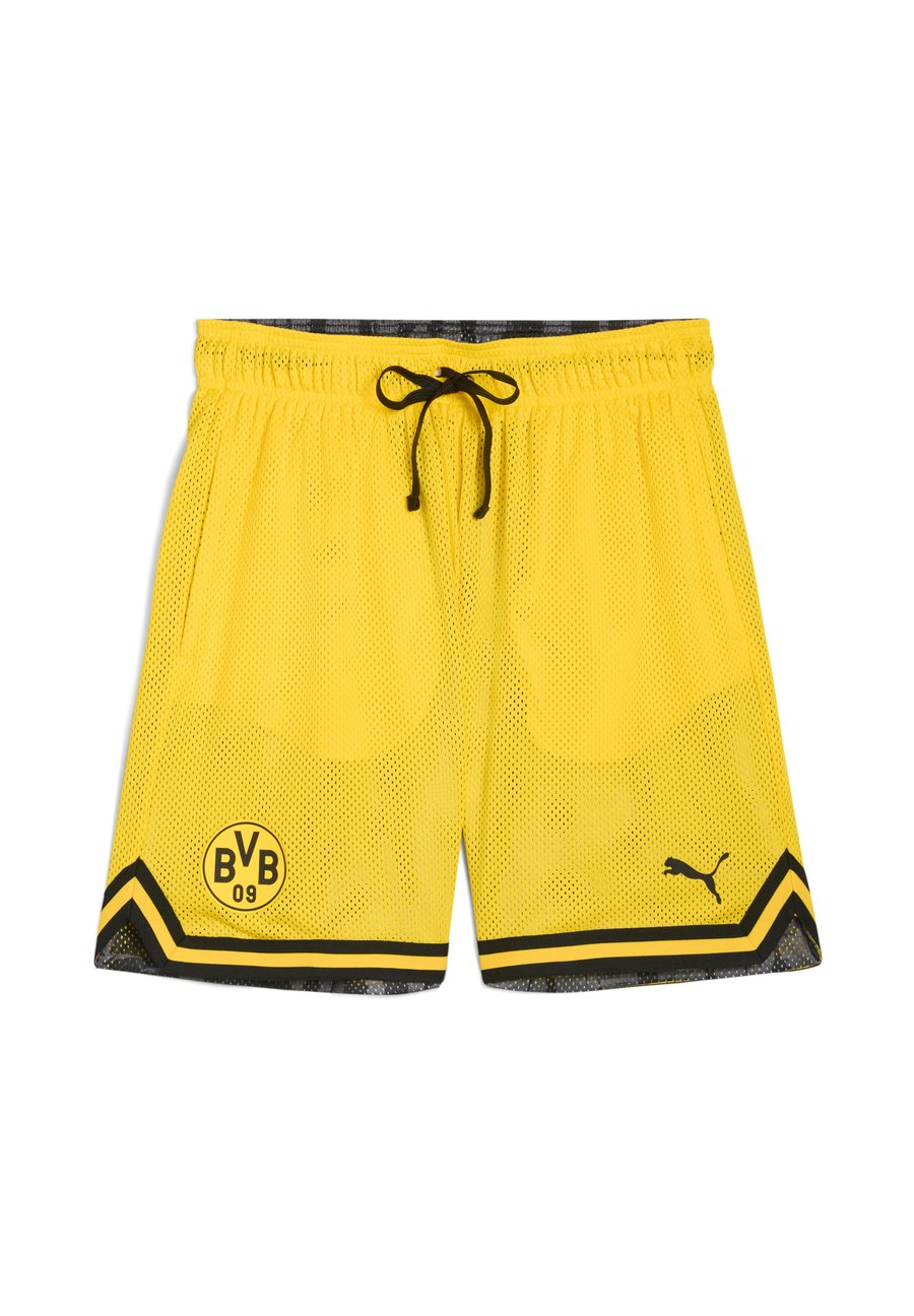 

Спортивные шорты Puma HOOPS DORTMUND, Faster Yellow-Puma Black-Aop/Yellow