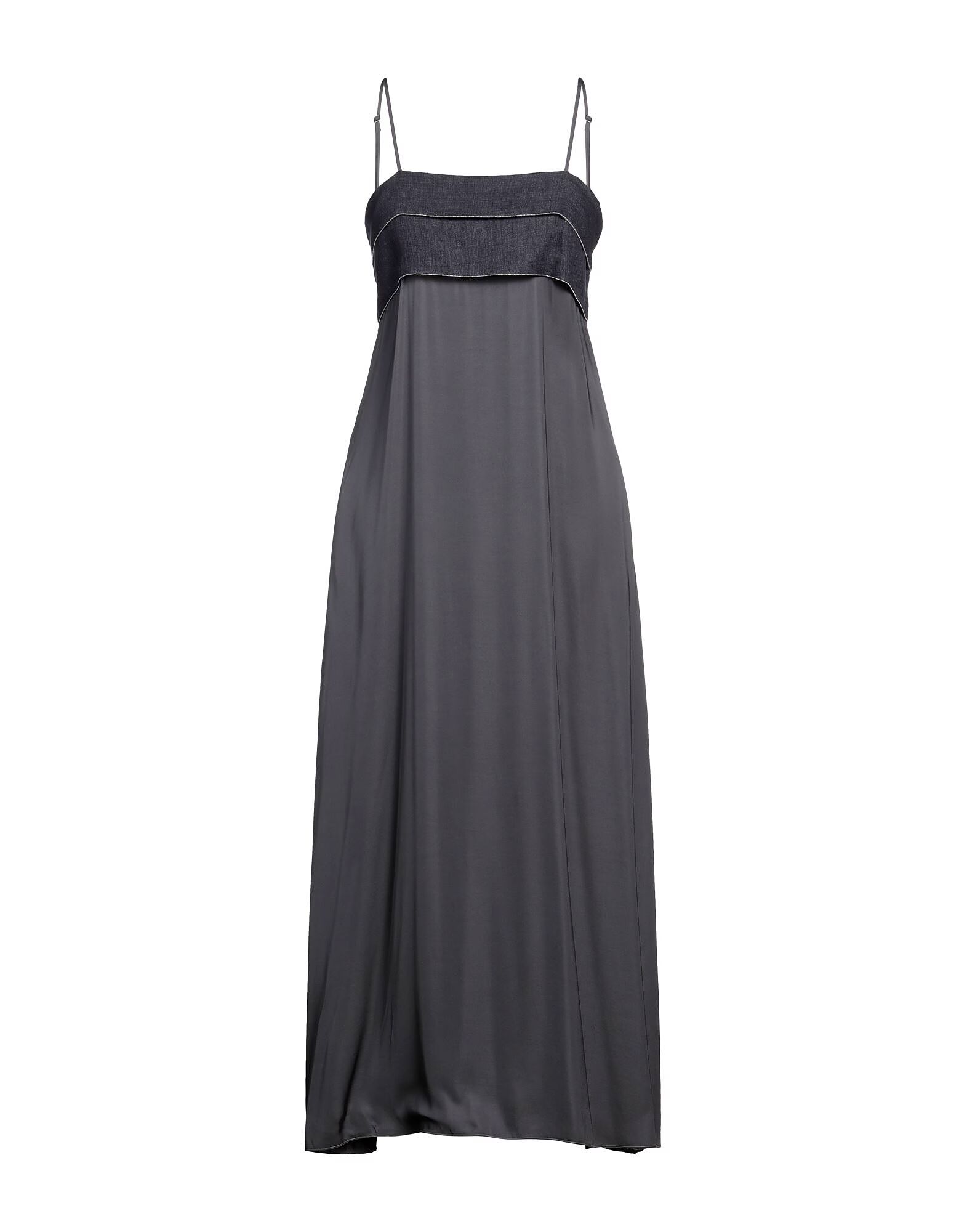 

Платье макси Peserico, тёмно-серый