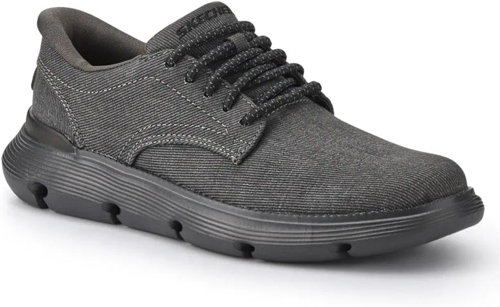 Мужские слипоны Skechers Garza CliveSneaker, Black