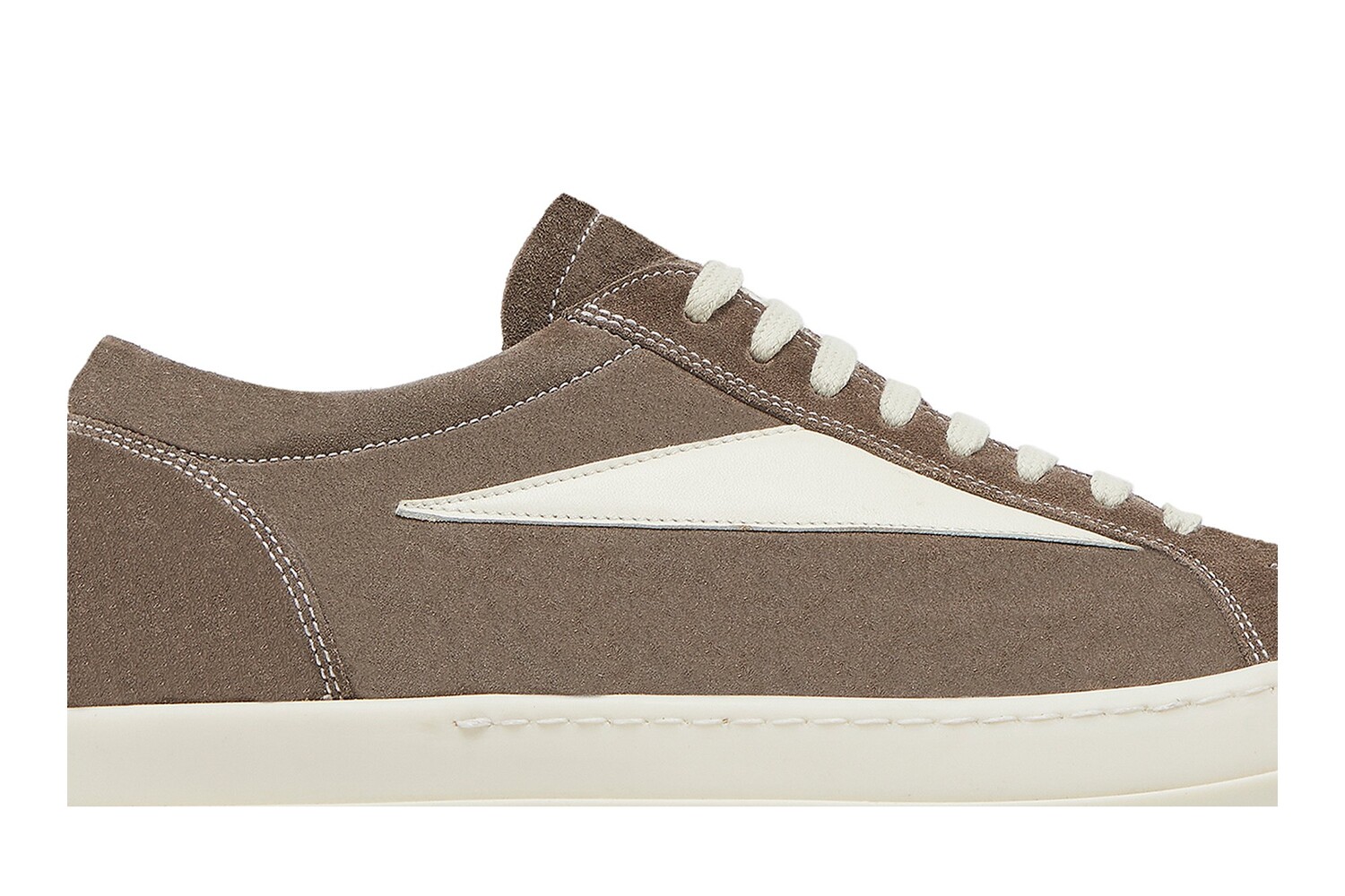 Низкие кроссовки Rick Owens Strobe Vintage Low, коричневый — фото 2