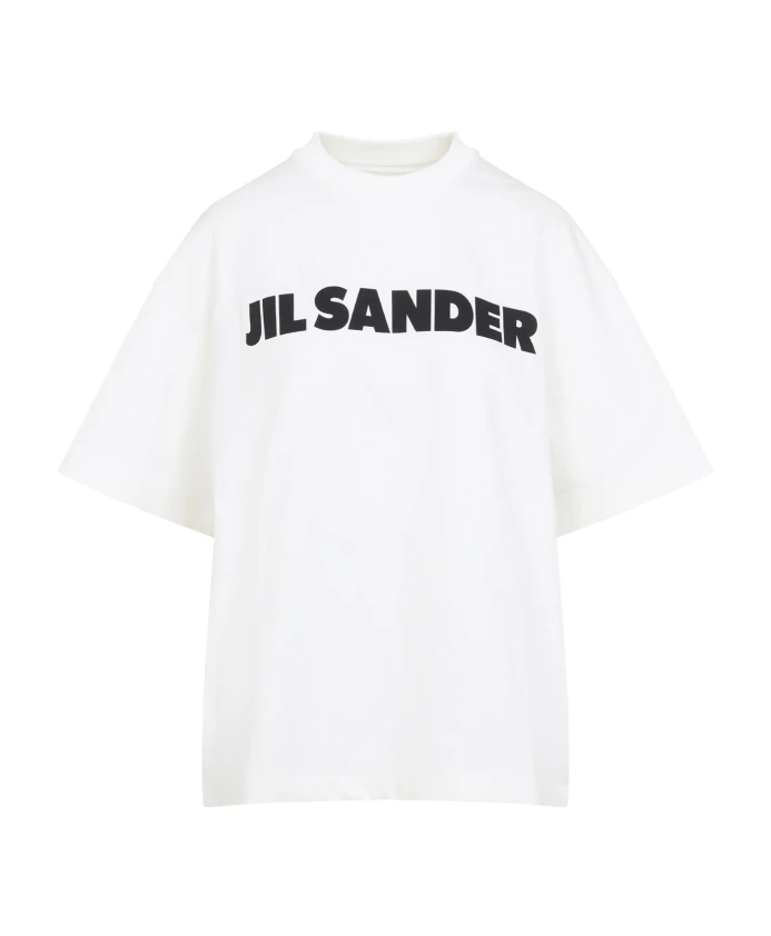 

Фарфоровая футболка Jil Sander, белый