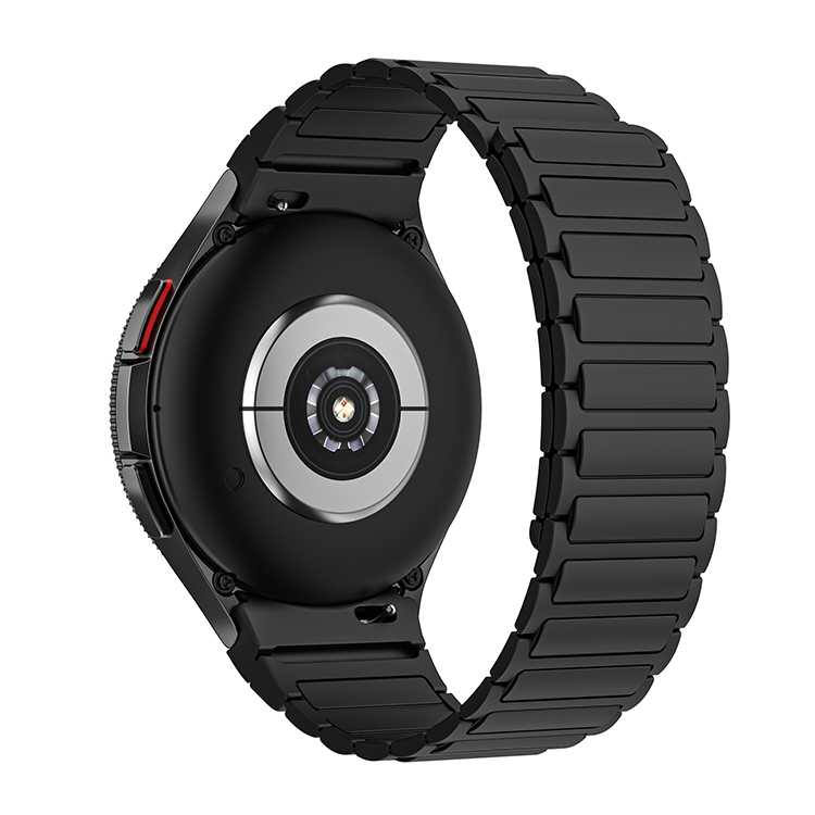 

Penc Iwatch Часы Unisex Watch Bands, 【Black】Three strains of magnetic silicone-strap