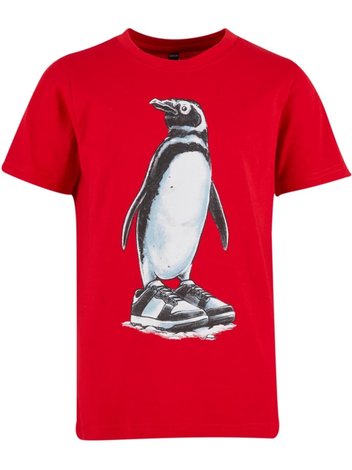 

Футболка Kids Fancy Penguin Tee красного цвета Mister Tee, Красный, Футболка Kids Fancy Penguin Tee красного цвета Mister Tee