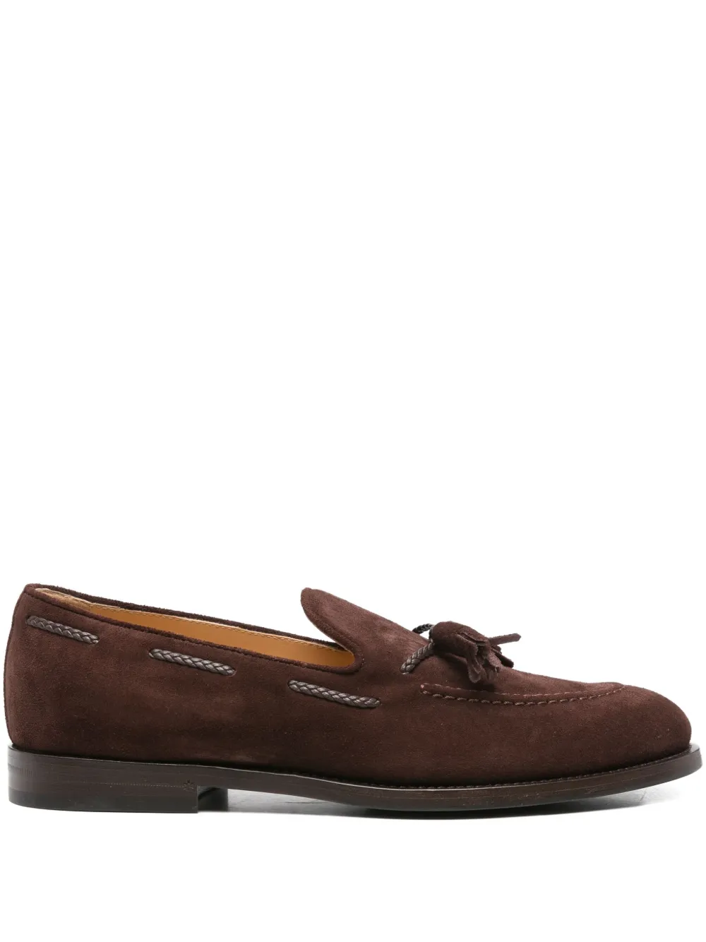 

Лоферы из замши Brunello Cucinelli, коричневый