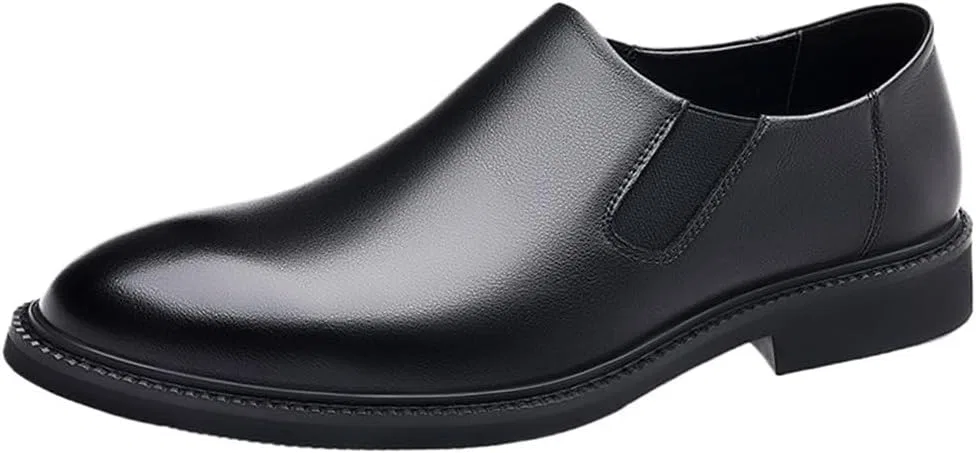 Лоферы кожаные British Gentleman Vintage Oxford, Black UOPYNE