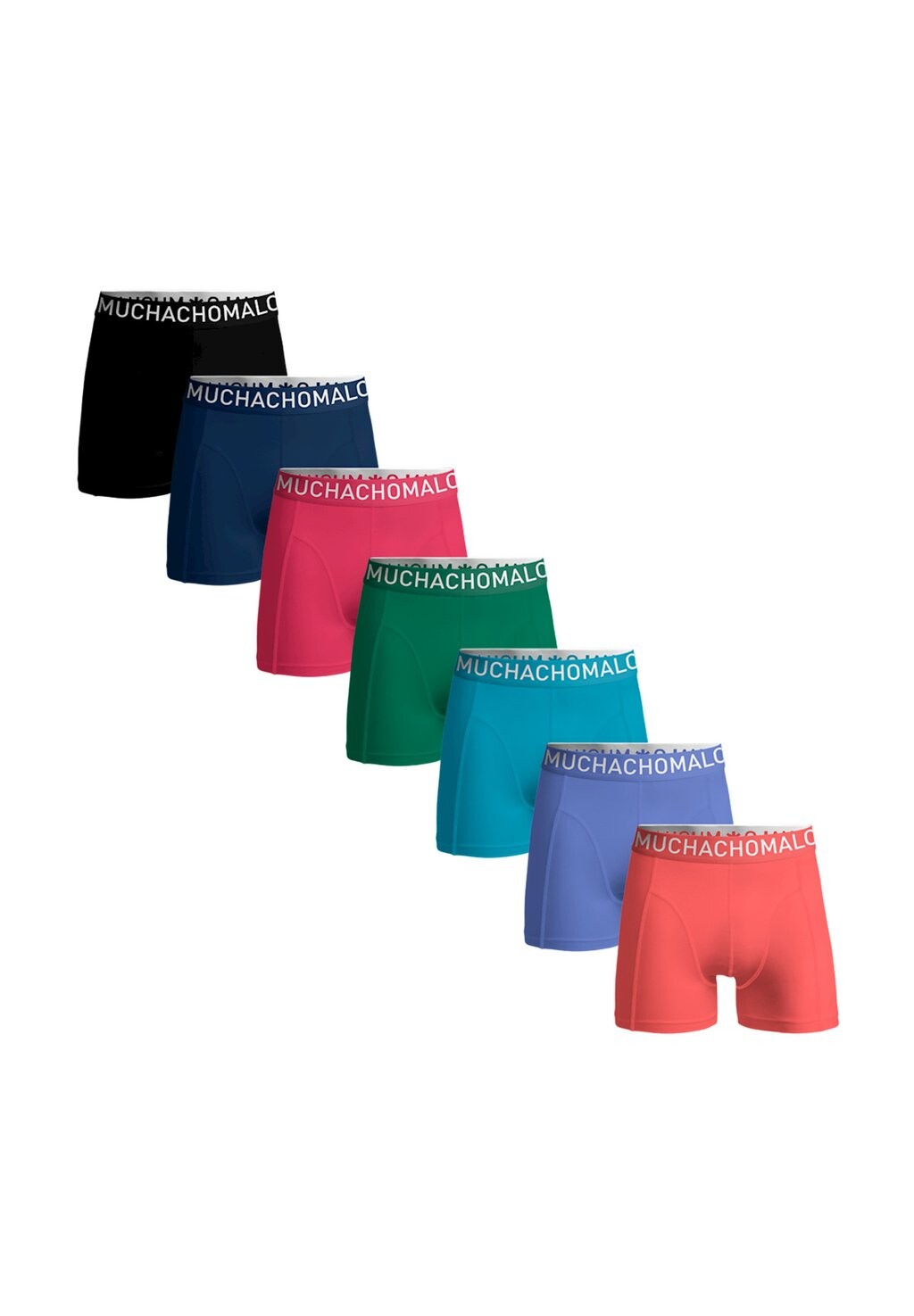 

Трусы 7-PACK LIGHT SOLID MUCHACHOMALO, черный