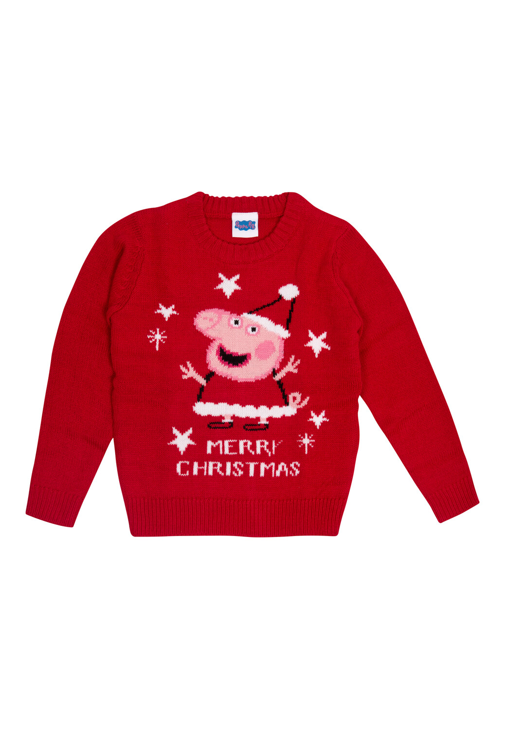 Пуловер United Labels Peppa Wutz Weihnachts, красный — фото 2