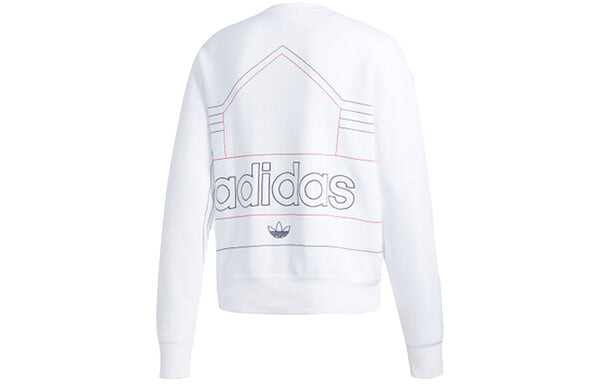 Толстовка с капюшоном originals rivalry retro свитшот Adidas, белый — фото 2