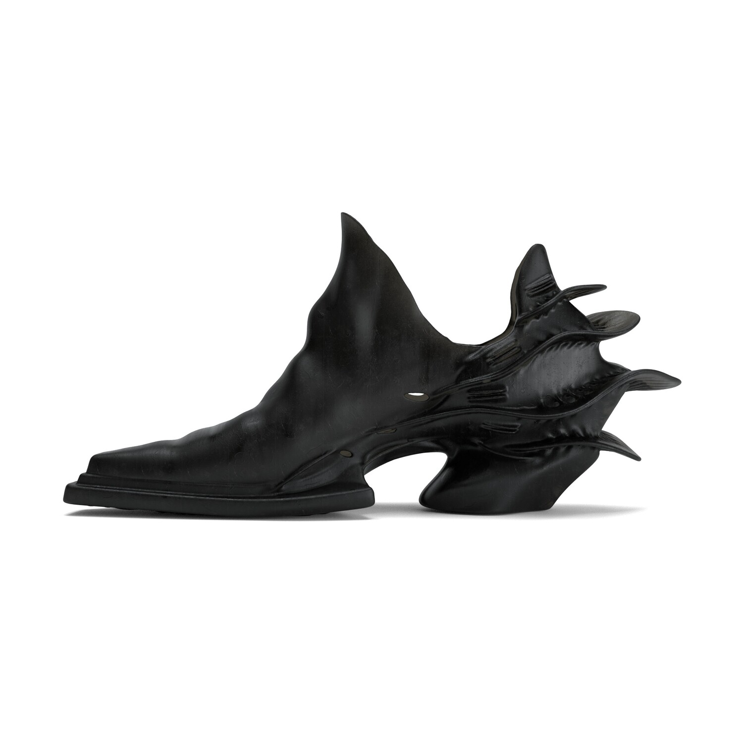 Кроссовки SCRY Lifestyle Shoes Unisex Mid-top Black, черный