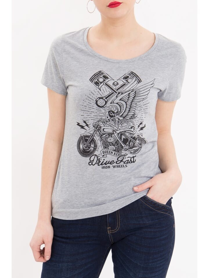 

Футболка Queen Kerosin Shirt, серый
