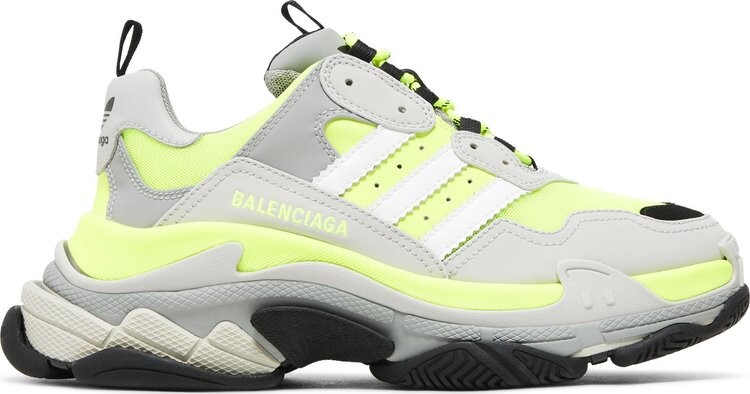 

Кроссовки Adidas x Balenciaga Triple S Sneaker 'Fluo Yellow', серый