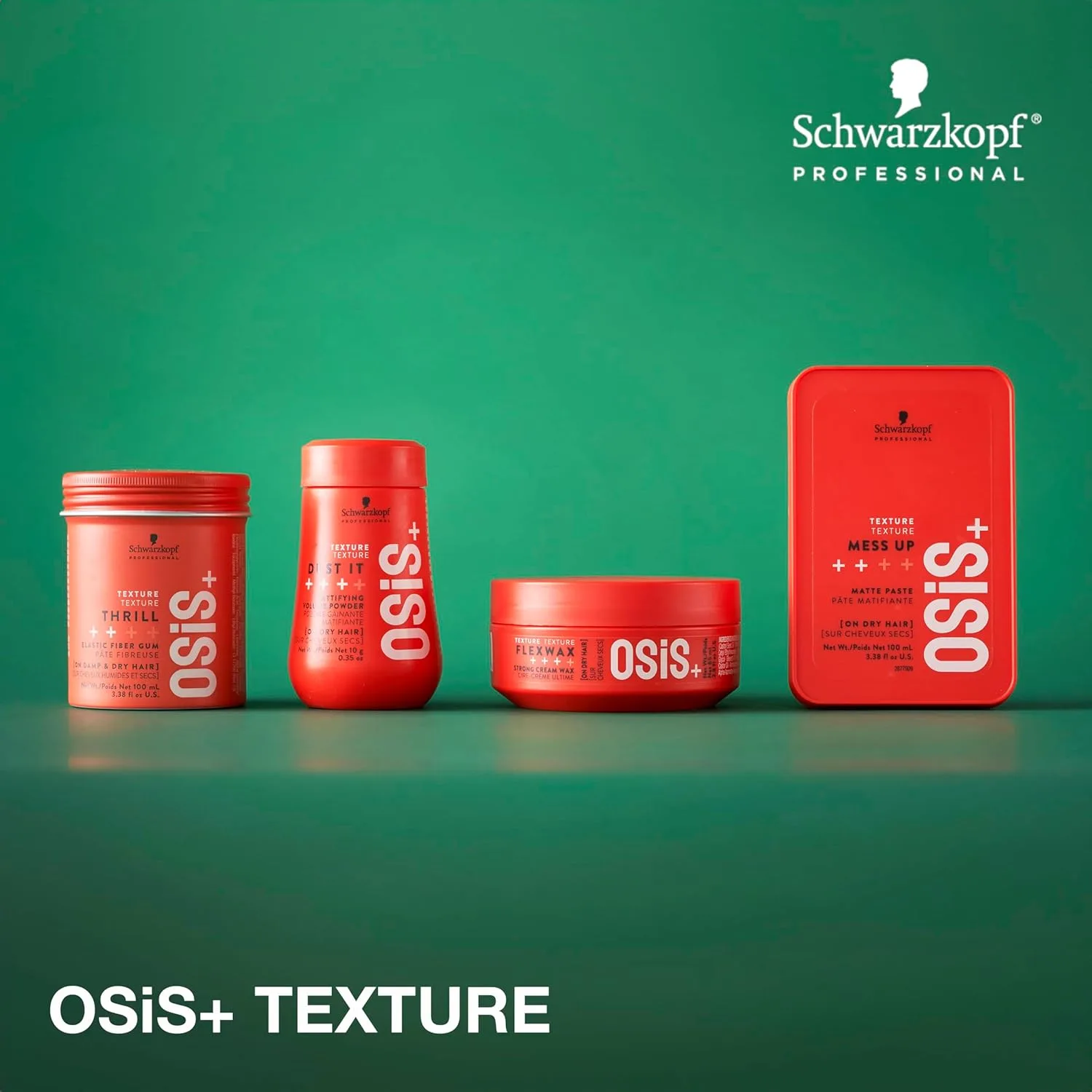OSiS+ Mess Up - Матовая паста для укладки средней степени фиксации и гибкости. — фото 3