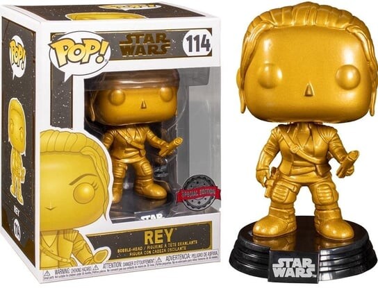 

Funko POP! Звездные войны, коллекционная фигурка, Рей, Special Edition
