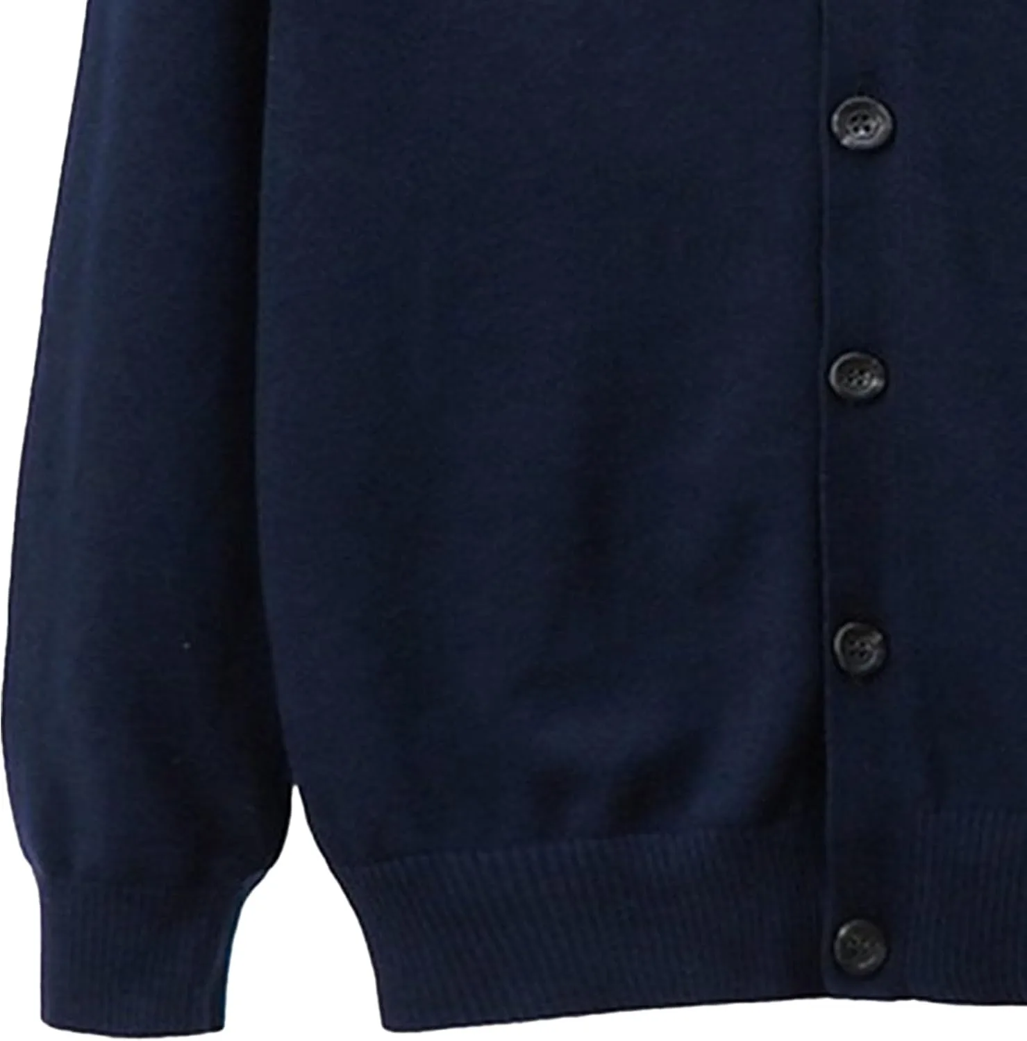 Мужской кардиган V-образного выреза Slim Fit — фото 3