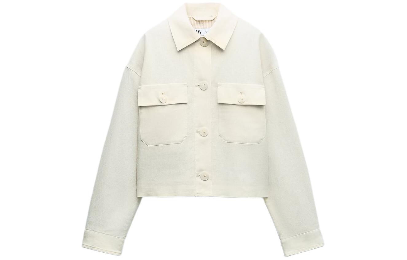 

Куртка женская белая Zara