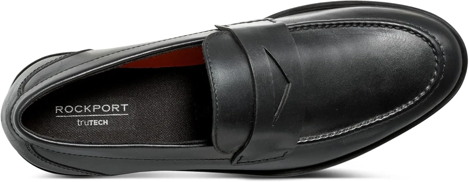 Лоферы из натуральной кожи Rockport, Black Leather — фото 4