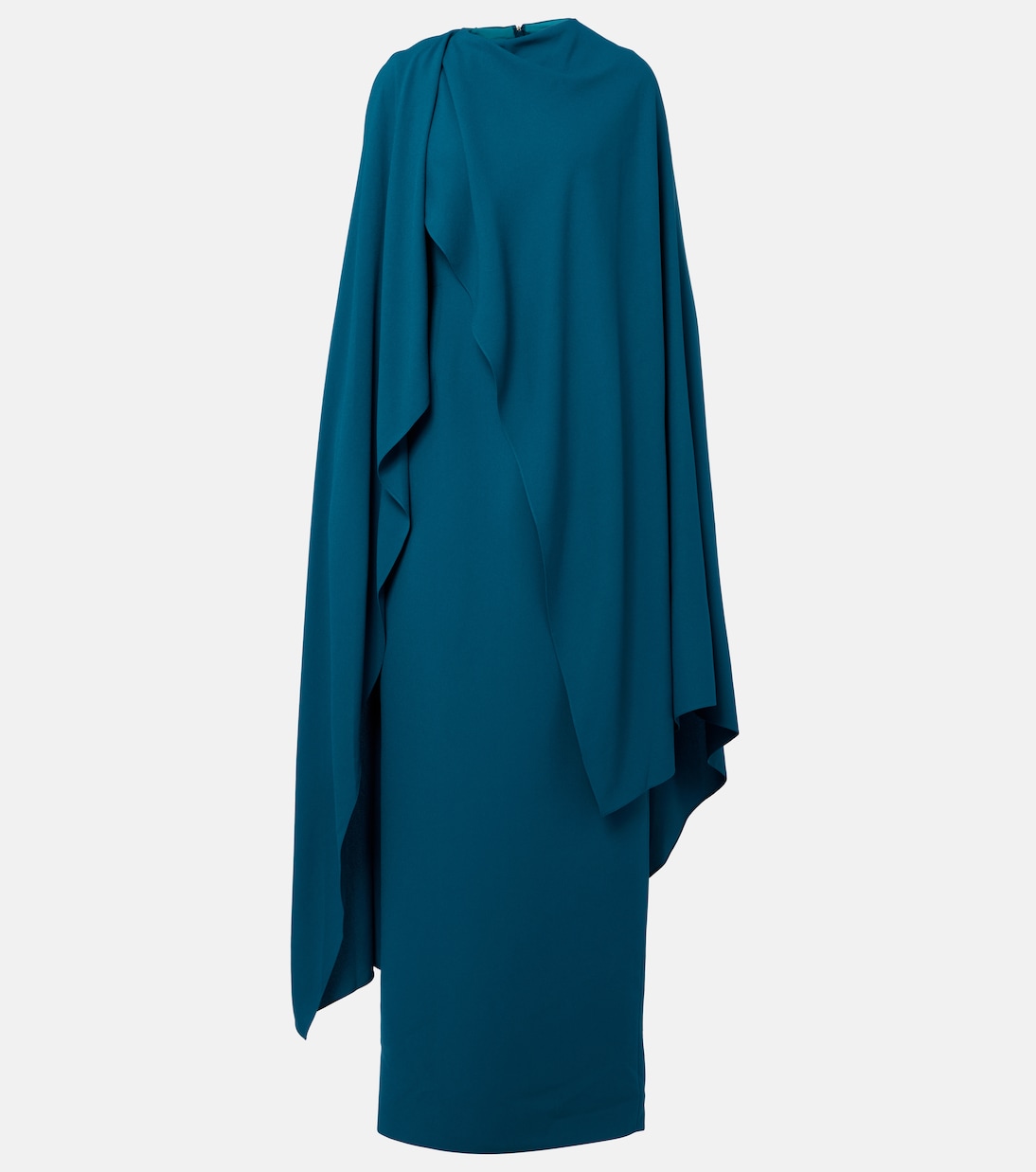 

Креповое платье с накидкой Дина Roksanda, Persian Green