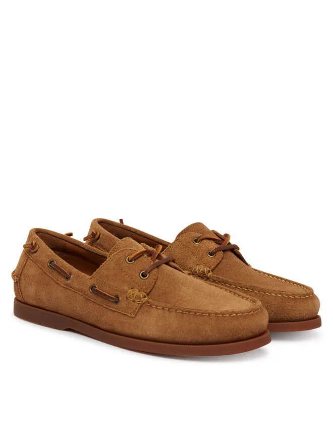 Polo Ralph Lauren Мокасины Merton Boat Cs Bts 803P07645001 коричневые — фото 2