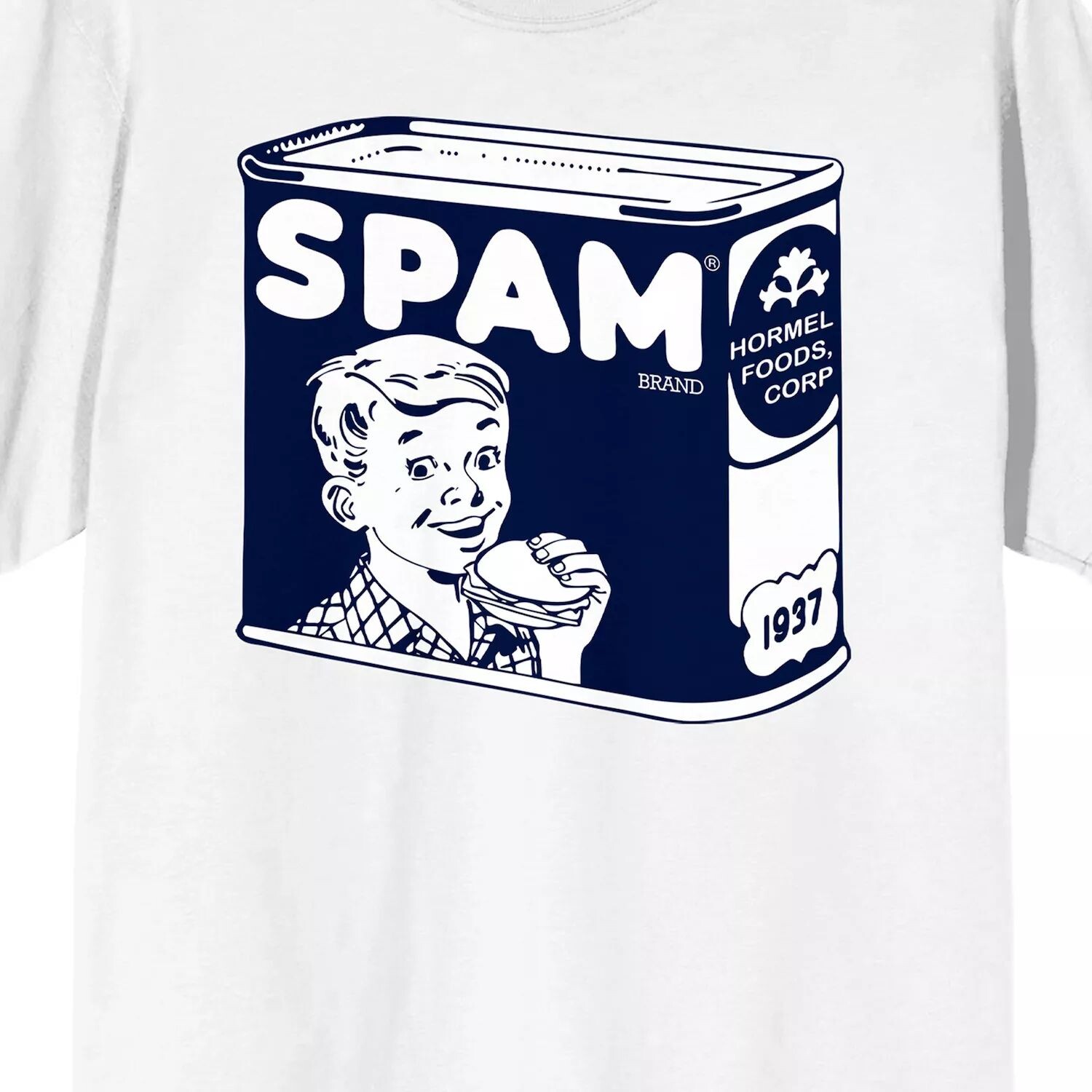

Мужская футболка The Original Spam 1937 Spam Can Licensed Character