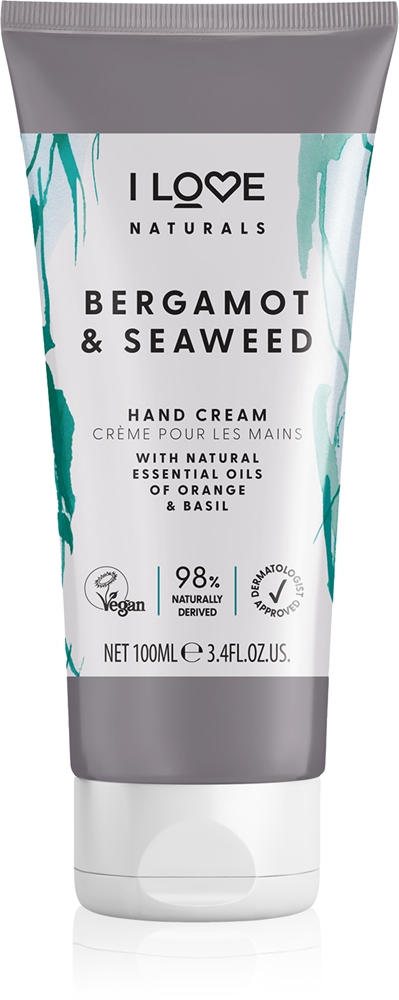 

Лосьон для тела Naturals с ароматом бергамота и морских водорослей I Love, 100 мл