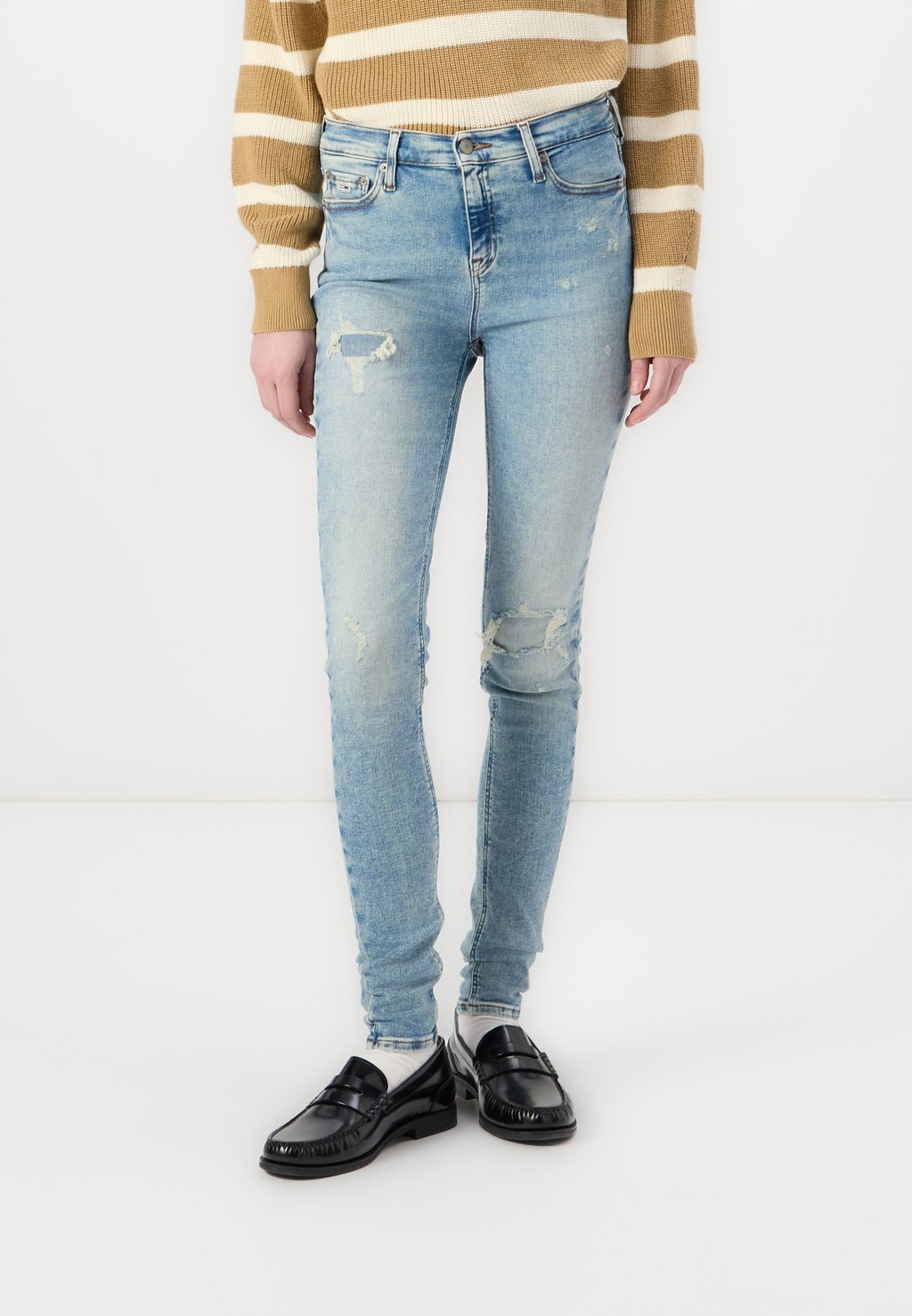 

Джинсы скинни NORA Tommy Jeans, деним