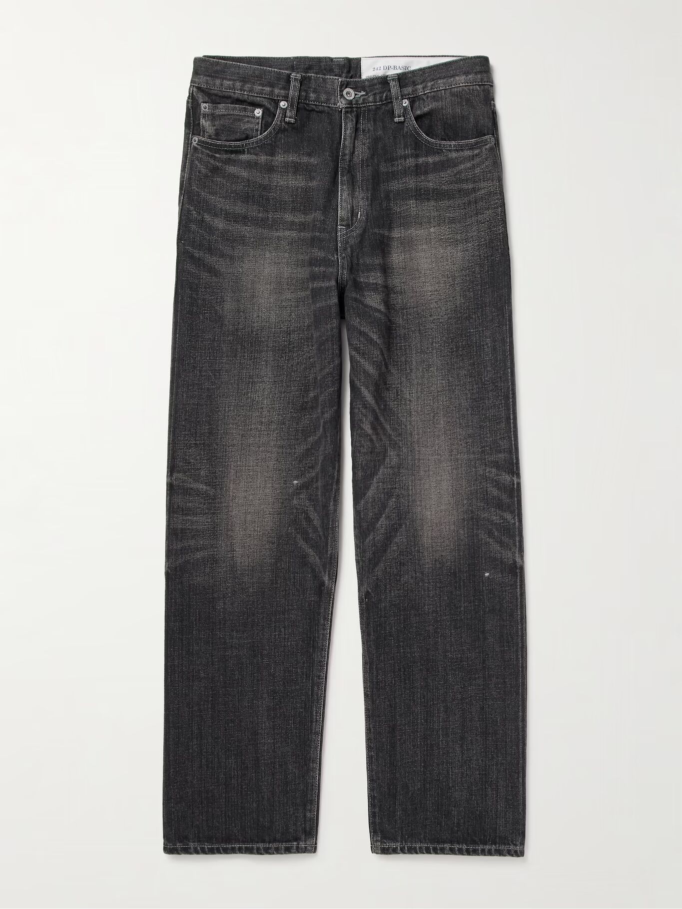 

Джинсы DP Basic Straight-Leg Selvedge Jeans NEIGHBORHOOD, черный