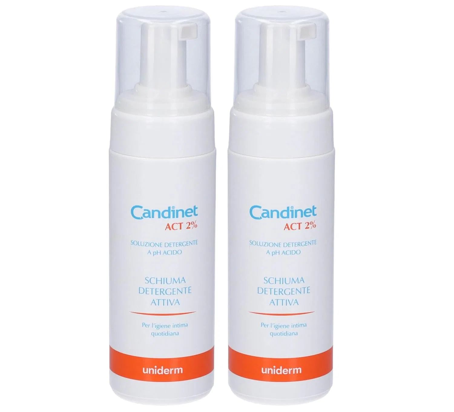 Очищающая пена Candinet Act 2% для интимной гигиены Candinet