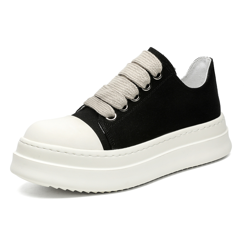 

V05 Низкие скейтерские кроссовки унисекс черные женские, цвет Black Women's