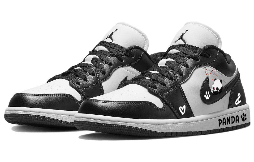 Jordan Air Jordan 1 винтажные баскетбольные кроссовки женские, Black — фото 2