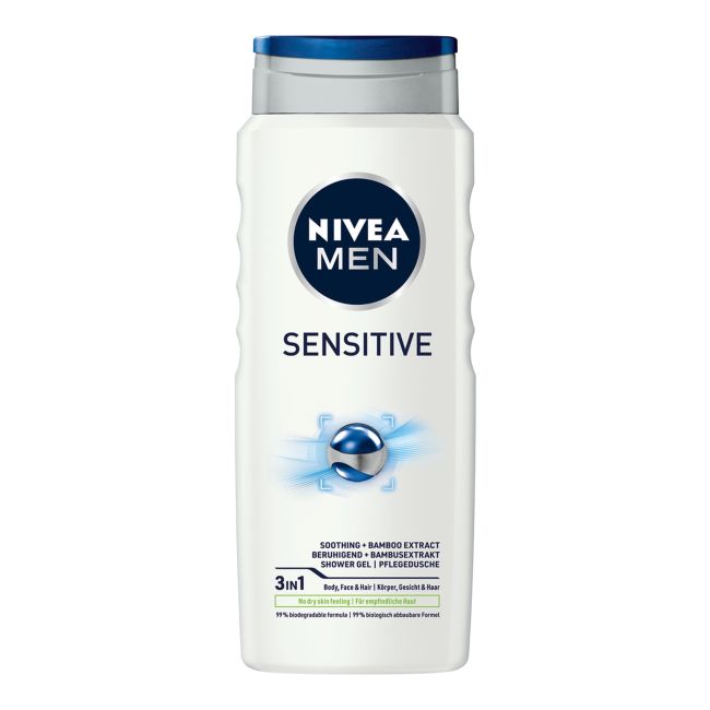

Гель для душа для чувствительной кожи Nivea Men, 500 мл