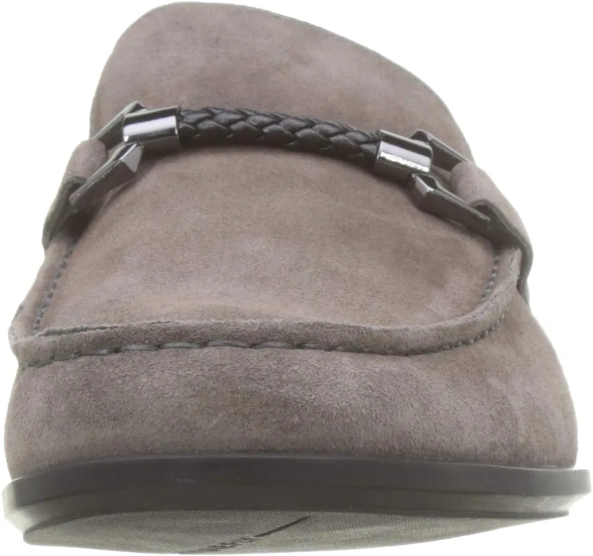 Мужские летние мокасины Stonefly Summer II 8 из велюра (лоферы), Cement 123 Brown — фото 2